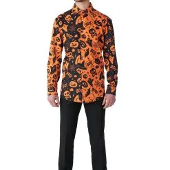 Opposuits Suitmeister Button Up Halloween Icon Shirt For Men -wizard of oz costume shop mens suitmeister button up halloween icon shirt alt 2