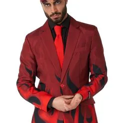 Opposuits Mens Suitmeister Devil Red Suit 10 Opposuits Mens Suitmeister Devil Red Suit -wizard of oz costume shop mens suitmeister devil red suit alt 3