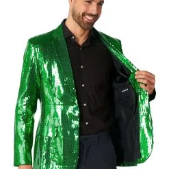 Opposuits Mens Suitmeister Sequins Green Blazer 7 Opposuits Mens Suitmeister Sequins Green Blazer -wizard of oz costume shop mens suitmeister sequins green blazer alt 3