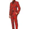 Opposuits Tartan Plaid Opposuit For Men