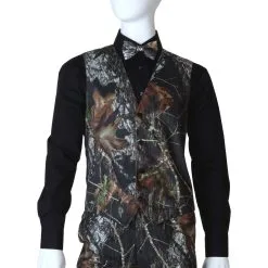 Fun Costumes Mossy Oak Camo Tuxedo Vest
