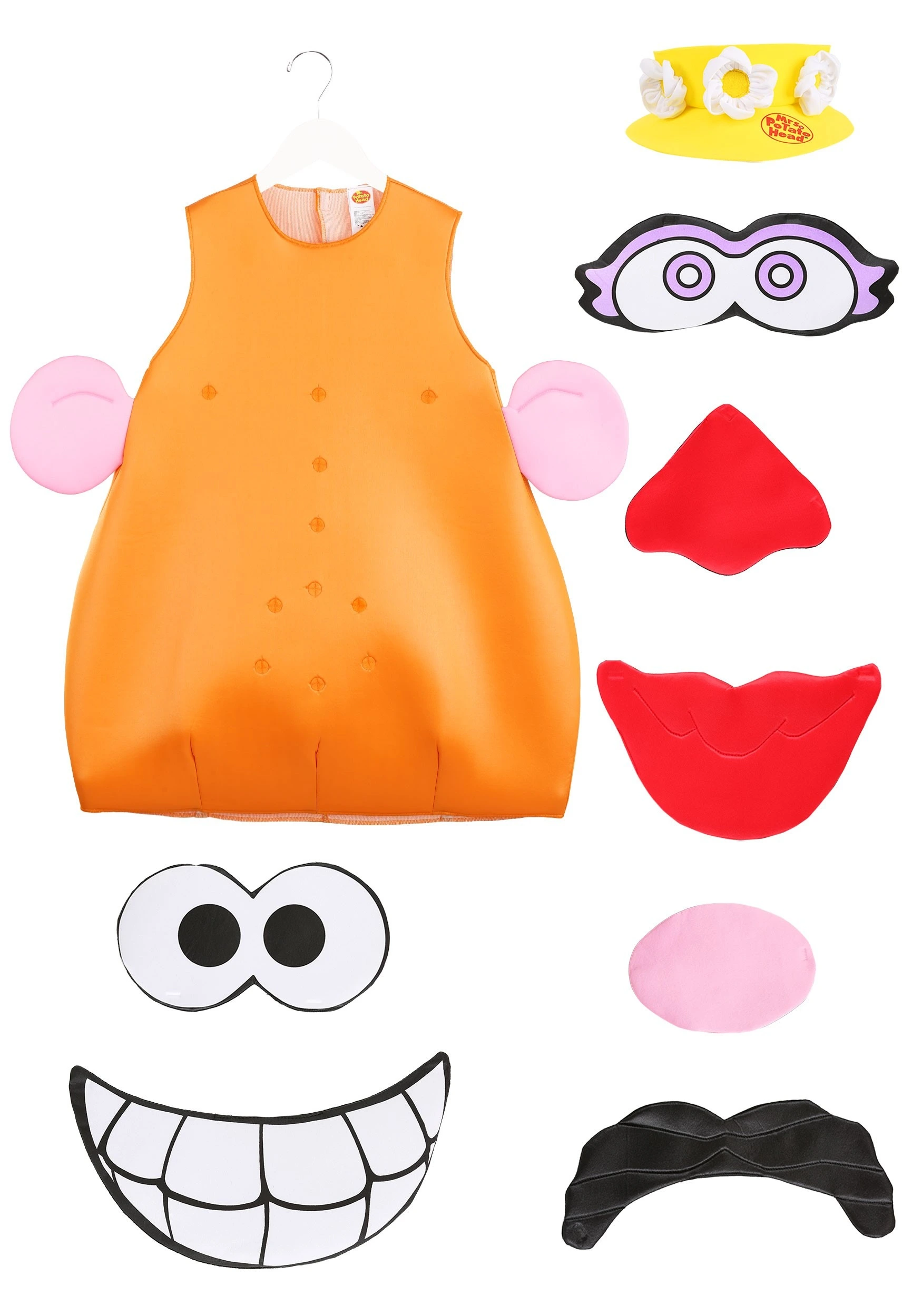 Disguise Adult Plus Size Costume Mr / Mrs Potato Head 9 Disguise Adult Plus Size Costume Mr / Mrs Potato Head - Image 9