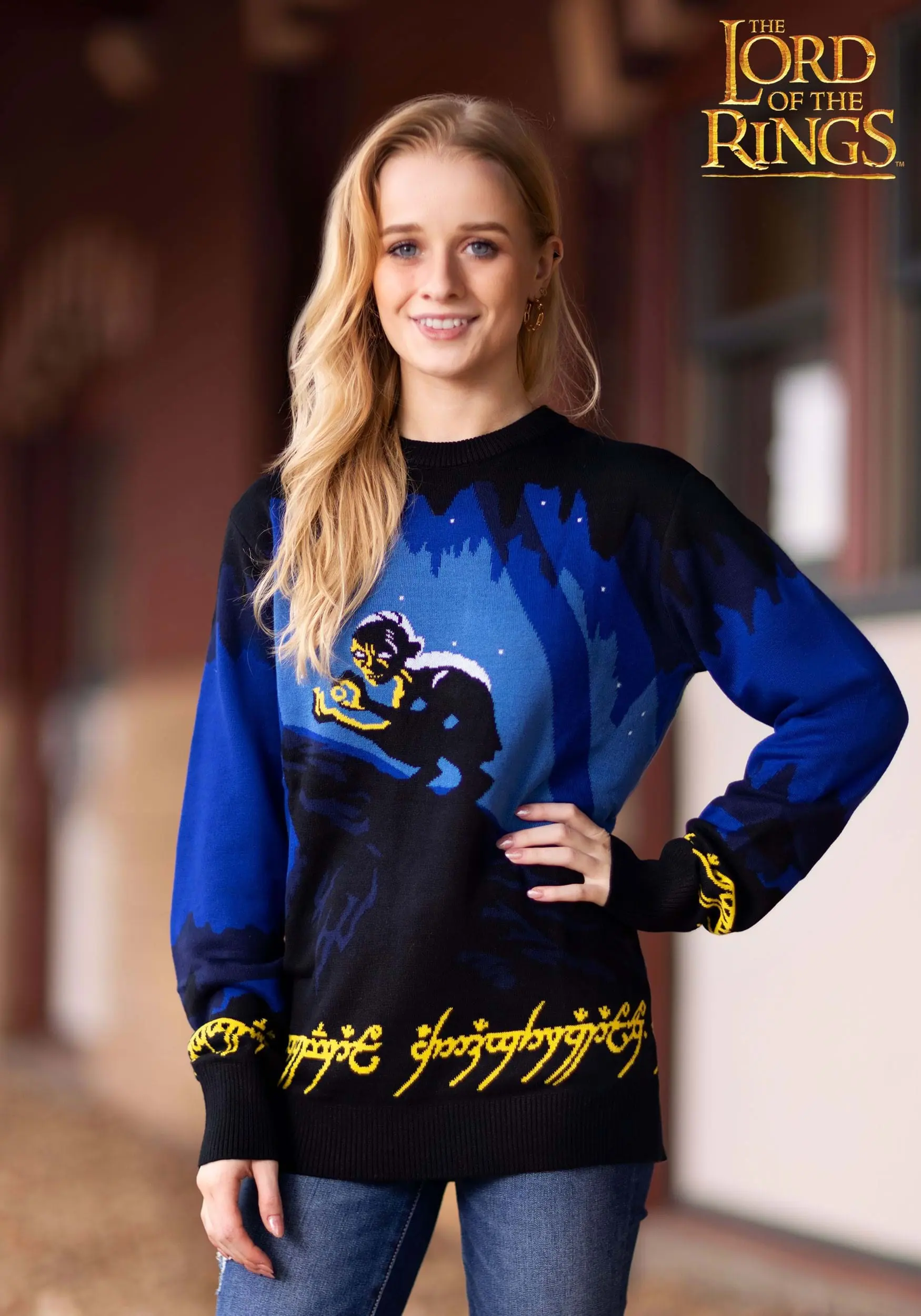 BigWan Apparel Co. My Precious Gollum Lord Of The Rings Sweater For Adults 2 BigWan Apparel Co. My Precious Gollum Lord Of The Rings Sweater For Adults - Image 2