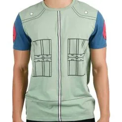 Bioworld Merchandising / Independent Sales Adult Naruto Kakashi Cosplay Unisex Tee