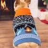 BigWan Apparel Co. Narwhal Holiday Sweater For Dogs