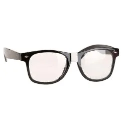 Elope Nerdy Black Glasses -wizard of oz costume shop nerd glasses alt 2