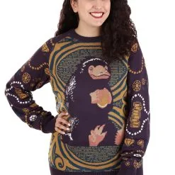 BigWan Apparel Co. Niffler Fantastic Beasts Unisex Sweater For Adults -wizard of oz costume shop niffler fantastic beasts sweater alt 2