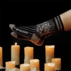 Night Owl FootClothes X Hagborn Collab Adult Socks -wizard of oz costume shop night owl footclothes x hagborn collab socks alt 2