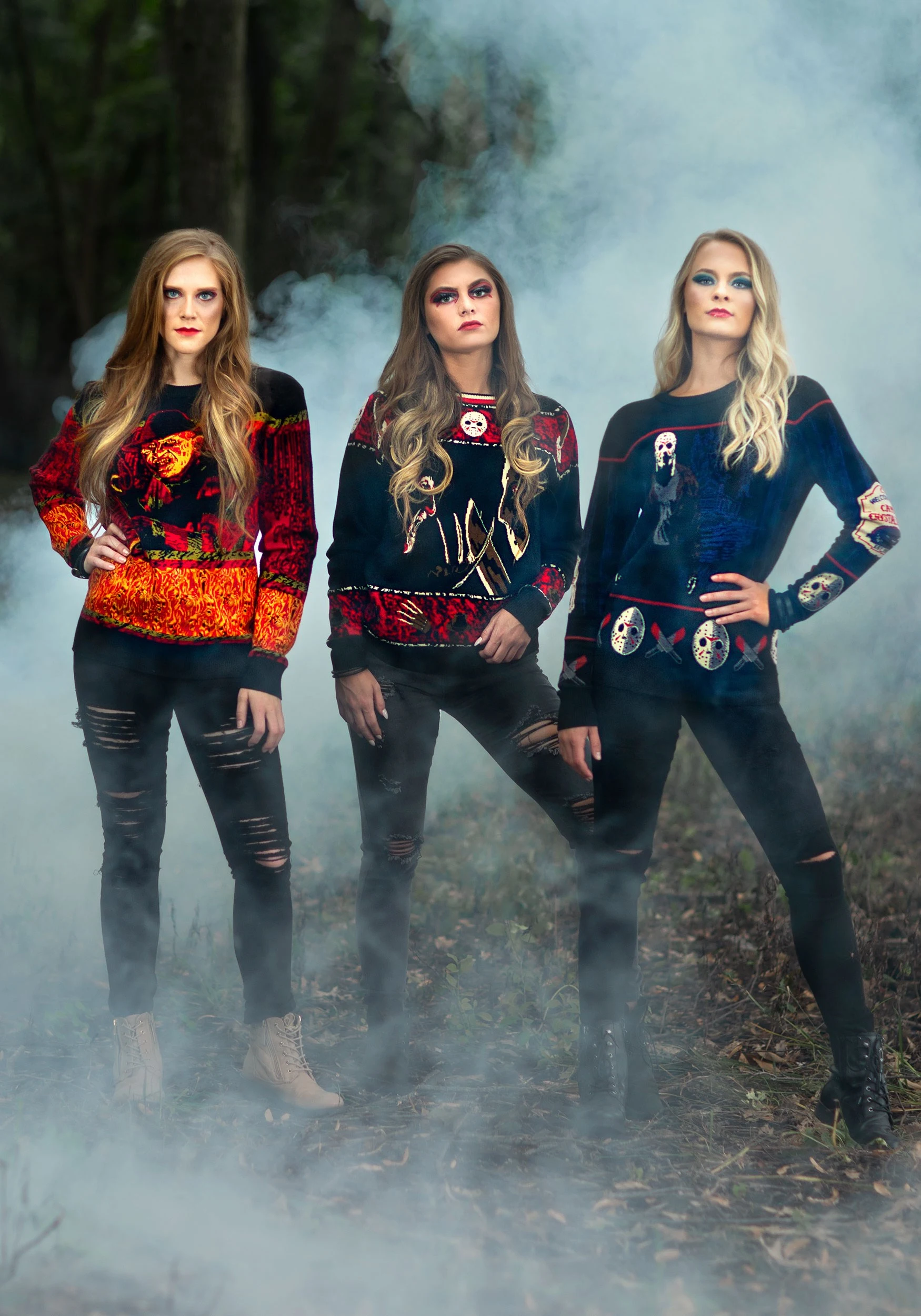 Shenzen Amilla Adult Nightmare On Elm Street Freddy Halloween Sweater 3 Shenzen Amilla Adult Nightmare On Elm Street Freddy Halloween Sweater - Image 3