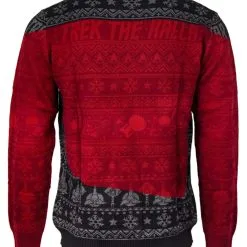 Rubber Road Ltd Adult Star Trek "Trek The Halls" Christmas Sweater 18 Rubber Road Ltd Adult Star Trek "Trek The Halls" Christmas Sweater -wizard of oz costume shop official star trek trek the halls christmas jump alt 8