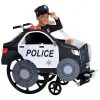 AMSCAN Police Car On Patrol Adaptive Wheelchair Cover Costume