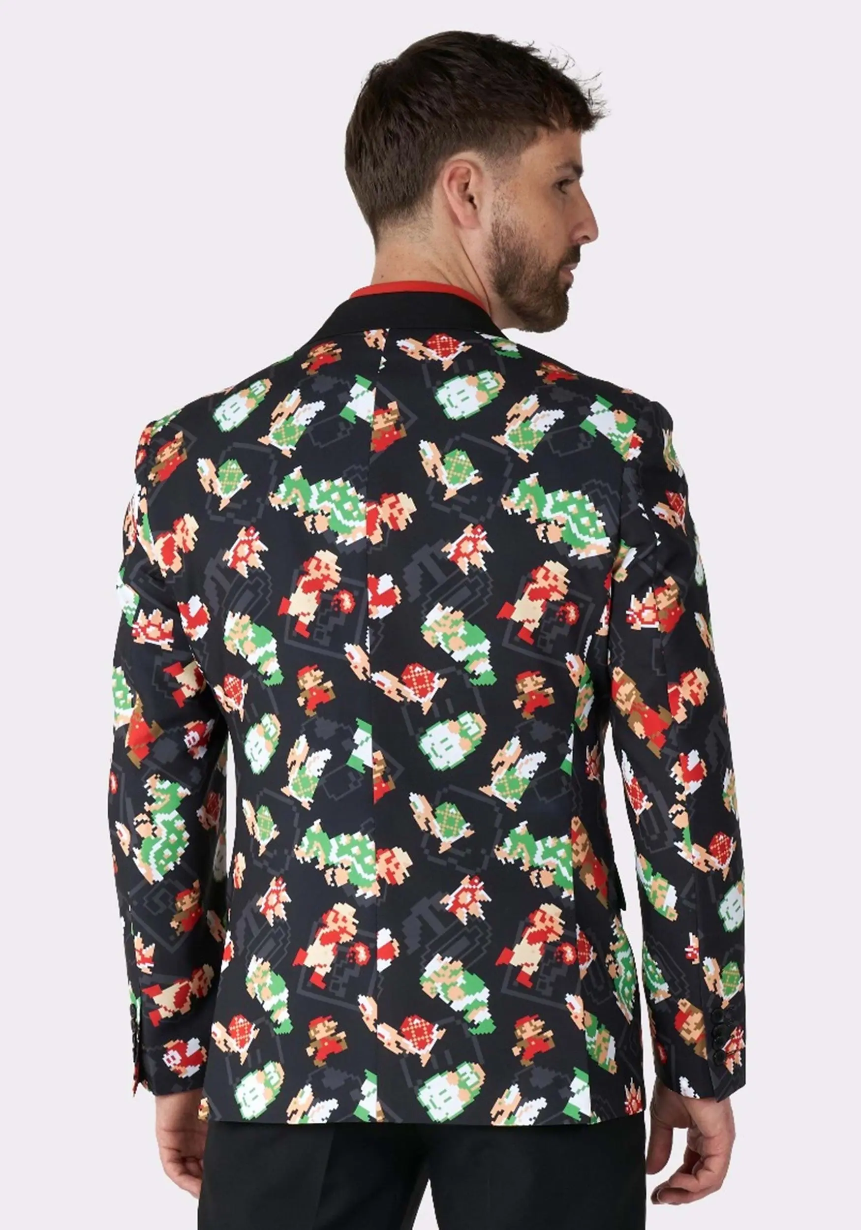 Opposuits Super Mario Brothers Blazer For Men 2 Opposuits Super Mario Brothers Blazer For Men - Image 2