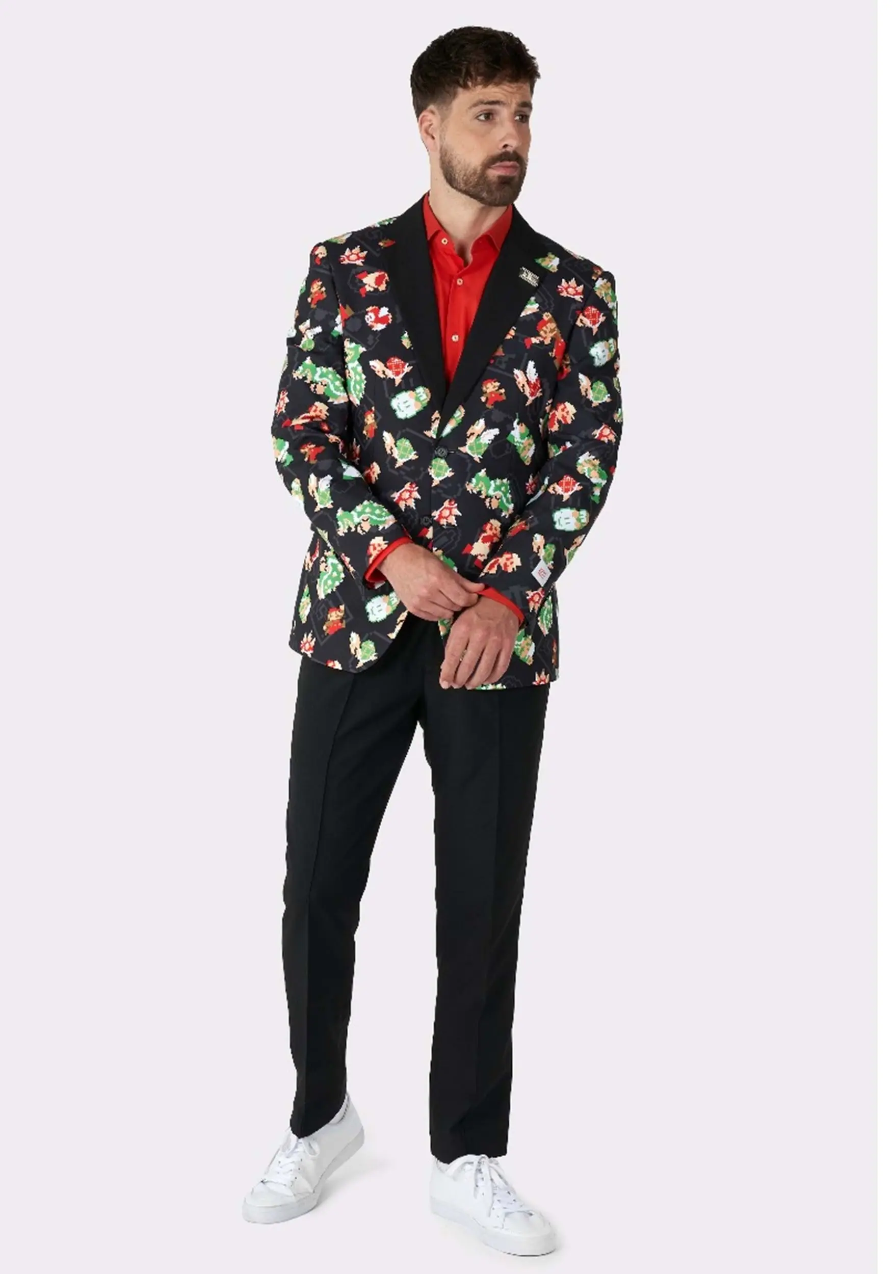 Opposuits Super Mario Brothers Blazer For Men 3 Opposuits Super Mario Brothers Blazer For Men - Image 3
