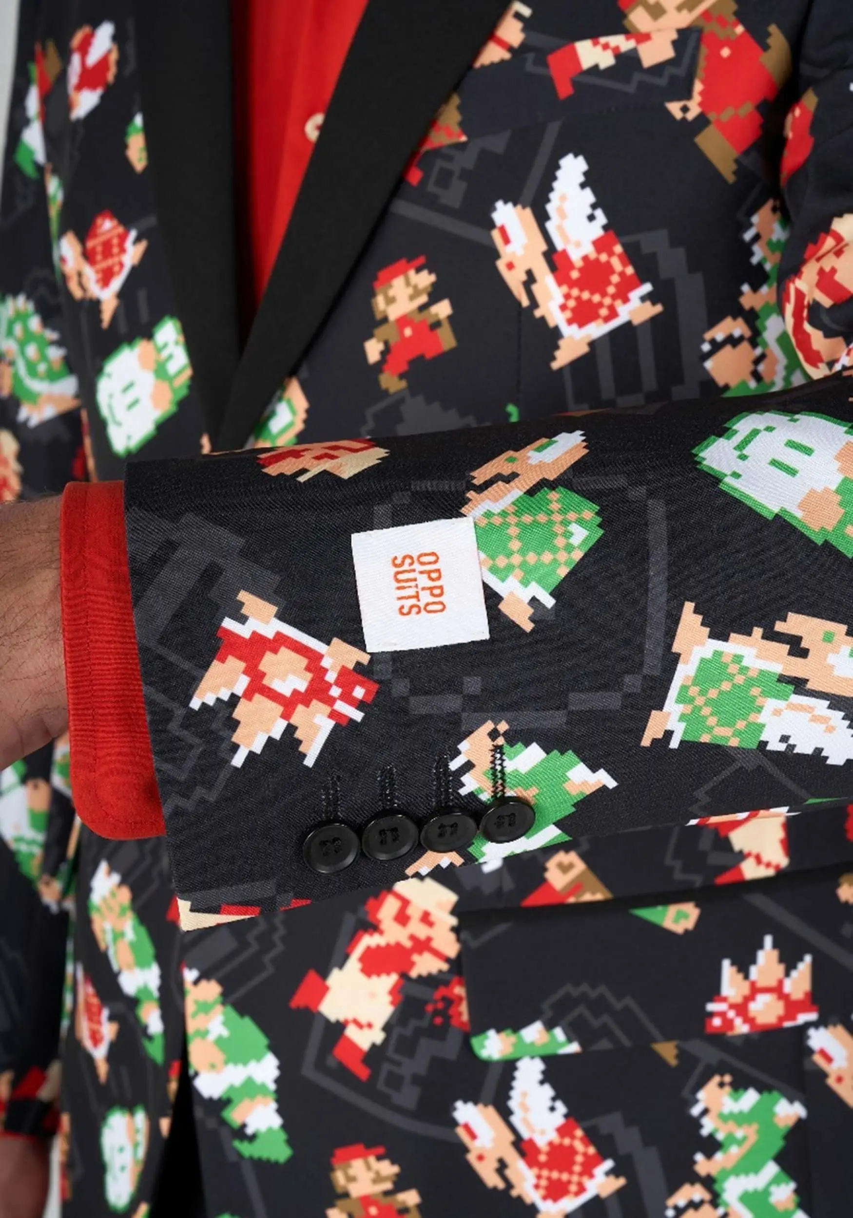 Opposuits Super Mario Brothers Blazer For Men 5 Opposuits Super Mario Brothers Blazer For Men - Image 5