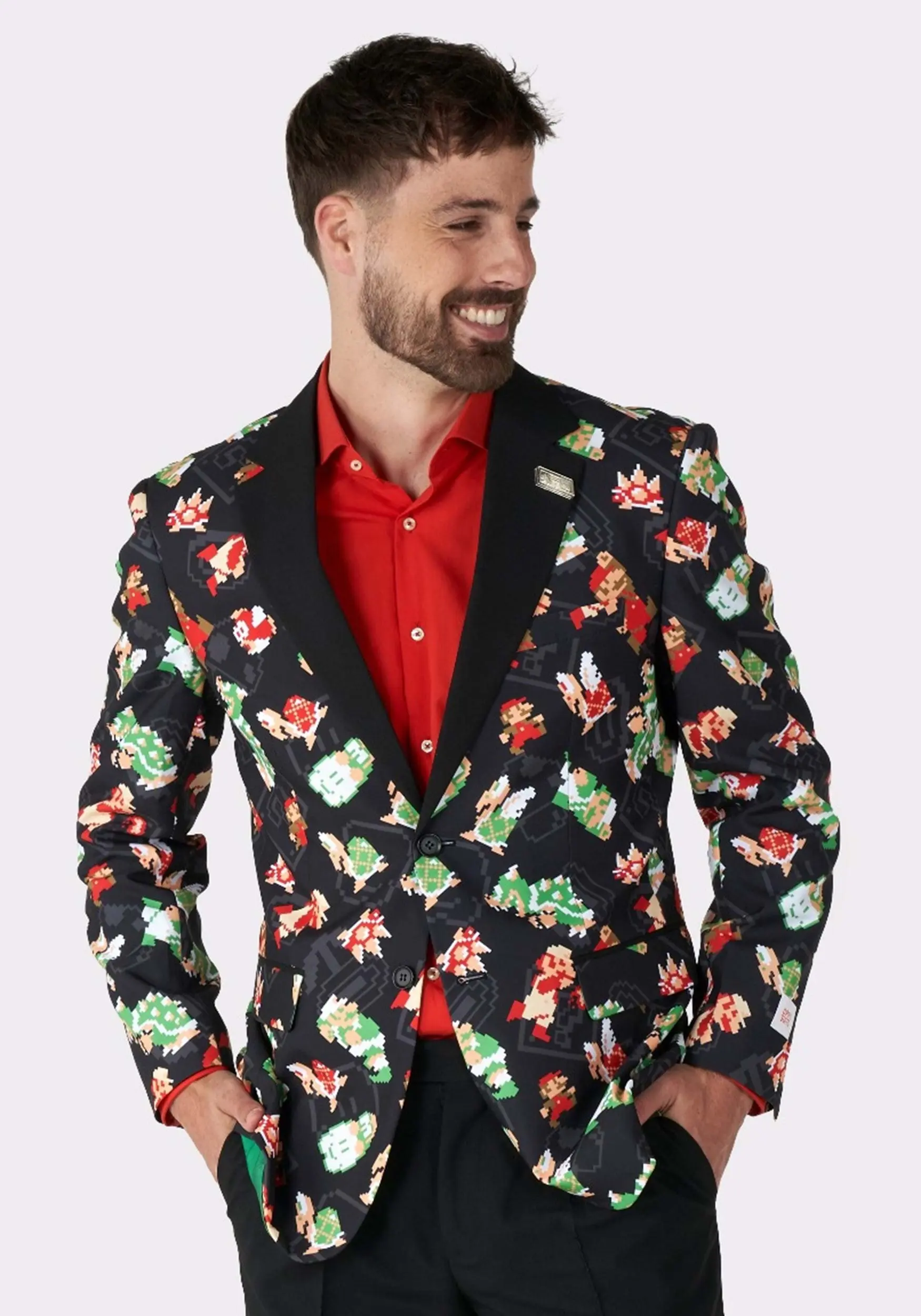 Opposuits Super Mario Brothers Blazer For Men 1 Opposuits Super Mario Brothers Blazer For Men