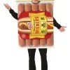Morris Costumes Oscar Mayer Hot Dog Package Adult Costume