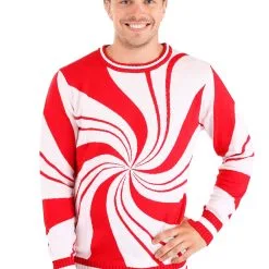 BigWan Apparel Co. Peppermint Candy Ugly Christmas Sweater -wizard of oz costume shop peppermint candy ugly christmas sweater alt 3