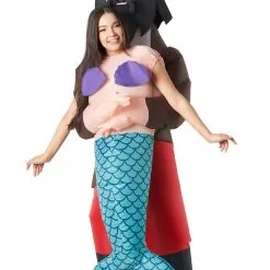 Morphsuits Pick Me Up Pirate Mermaid Inflatable Adult Costume For Adults
