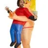 Morphsuits Pick Me Up Stripper Inflatable Mens Costume