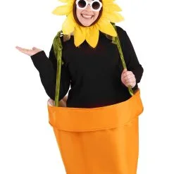 Fun Costumes Adult Flower Pot Plus Size Costume