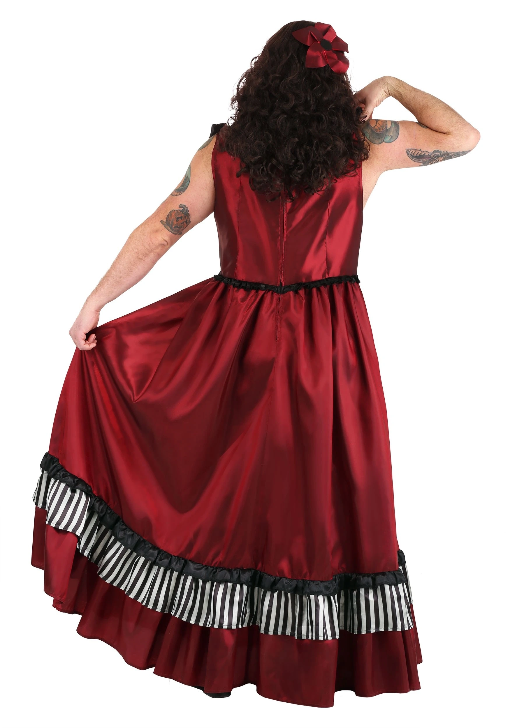 Fun Costumes Mens Plus-Size Bearded Woman Costume 2 Fun Costumes Mens Plus-Size Bearded Woman Costume - Image 2