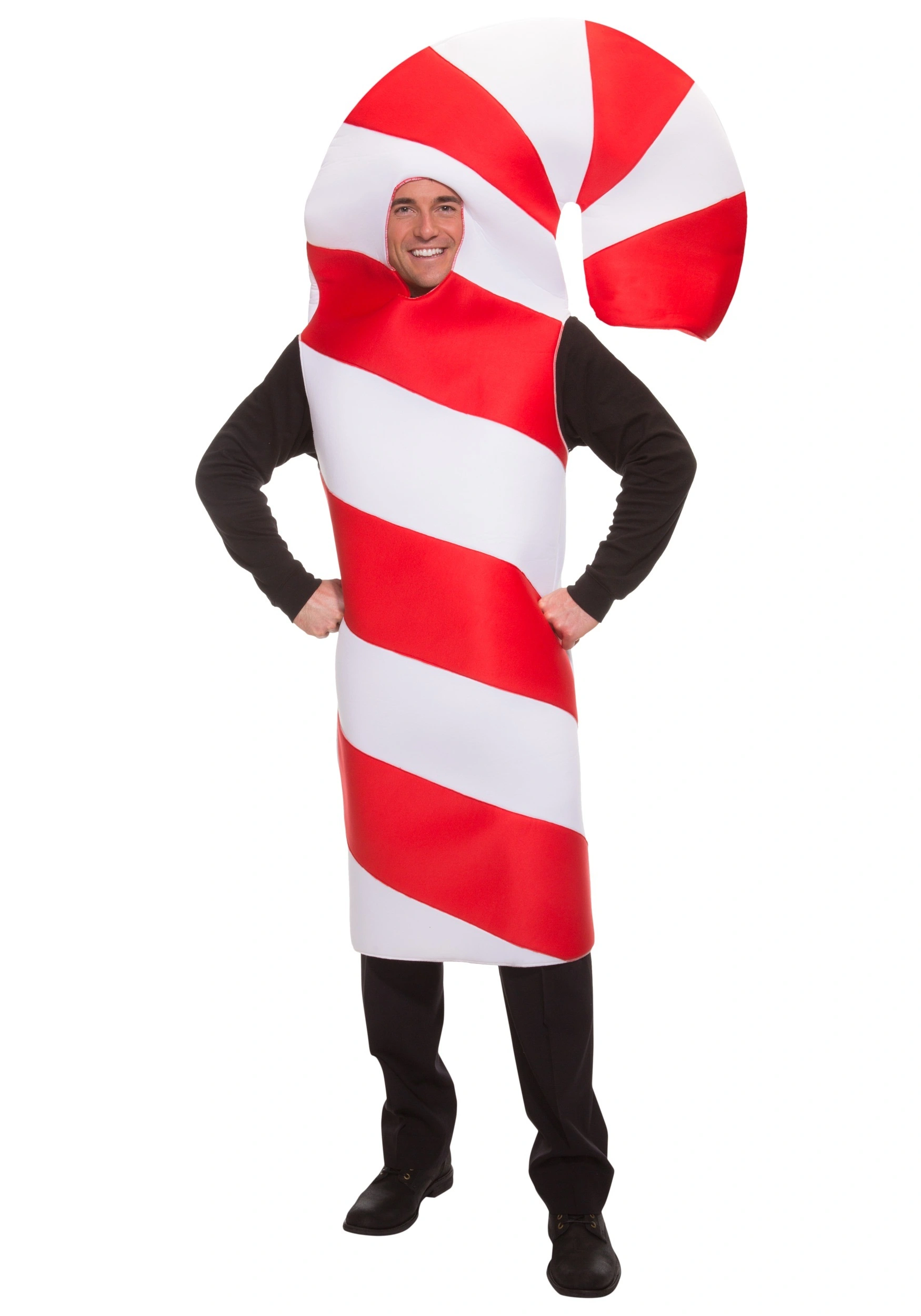 Fun Costumes Candy Cane Plus Size Costume 1 Fun Costumes Candy Cane Plus Size Costume