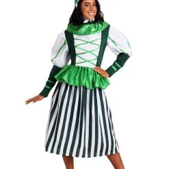 Fun Costumes Plus Size Deluxe Munchkin Costume For Women -wizard of oz costume shop plus size deluxe munchkin woman costume alt