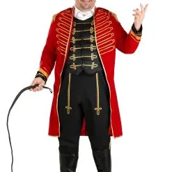 Fun Costumes Plus Size Dashing Ringmaster Men's Costume