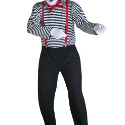 Fun Costumes Plus Size Mime Costume