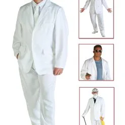 Fun Costumes Plus Size White Suit Costume