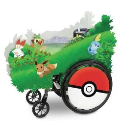 Disguise Pokémon Adaptive Wheelchair Cover