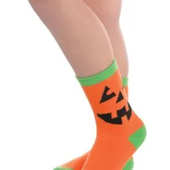 AMSCAN Pumpkin Crew Socks