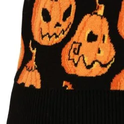 BigWan Apparel Co. Adult Pumpkin Frenzy Halloween Sweater -wizard of oz costume shop pumpkin frenzy unisex halloween sweater alt8