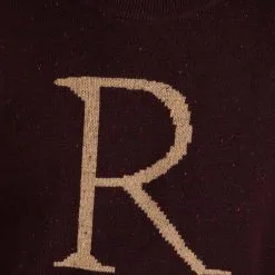 BigWan Apparel Co. Adult Ron Weasley "R" Christmas Sweater 9 BigWan Apparel Co. Adult Ron Weasley "R" Christmas Sweater -wizard of oz costume shop ron weasley r christmas sweater alt 2