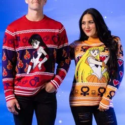 BigWan Apparel Co. Sailor Mars Ugly Sweater For Adults -wizard of oz costume shop sailor mars ugly sweater alt 2