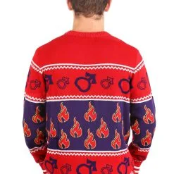 BigWan Apparel Co. Sailor Mars Ugly Sweater For Adults -wizard of oz costume shop sailor mars ugly sweater alt 3