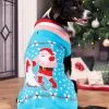 BigWan Apparel Co. Santa Vs Shark Holiday Sweater For Dogs