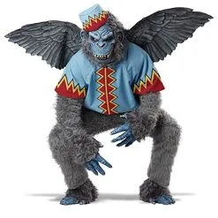 California Costume Collection Scary Winged Monkey Costume