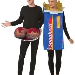 Morris Costumes Spaghetti And Meatballs Costume For Couples