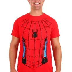 Mad Engine Spider-Man Far From Home T-Shirt Costume For Adults