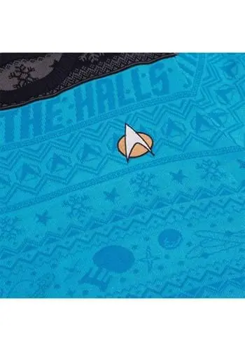 Rubber Road Ltd Star Trek Blue Christmas Sweater Accessory 12 Rubber Road Ltd Star Trek Blue Christmas Sweater Accessory - Image 12