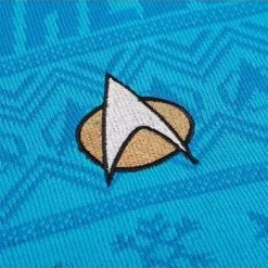 Rubber Road Ltd Star Trek Blue Christmas Sweater Accessory 26 Rubber Road Ltd Star Trek Blue Christmas Sweater Accessory -wizard of oz costume shop star trek blue christmas sweater alt 12