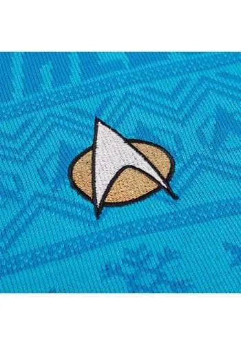 Rubber Road Ltd Star Trek Blue Christmas Sweater Accessory 13 Rubber Road Ltd Star Trek Blue Christmas Sweater Accessory - Image 13