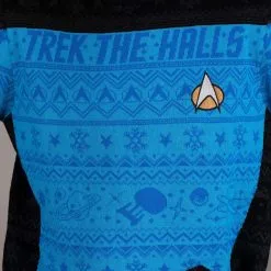 Rubber Road Ltd Star Trek Blue Christmas Sweater Accessory 18 Rubber Road Ltd Star Trek Blue Christmas Sweater Accessory -wizard of oz costume shop star trek blue christmas sweater alt 4