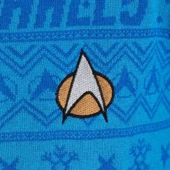 Rubber Road Ltd Star Trek Blue Christmas Sweater Accessory 19 Rubber Road Ltd Star Trek Blue Christmas Sweater Accessory -wizard of oz costume shop star trek blue christmas sweater alt 5