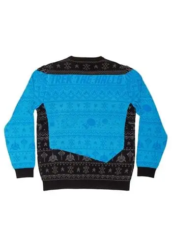 Rubber Road Ltd Star Trek Blue Christmas Sweater Accessory 9 Rubber Road Ltd Star Trek Blue Christmas Sweater Accessory - Image 9
