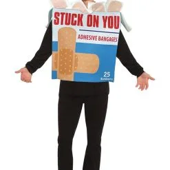 Morris Costumes Funny Stuck On You Bandage Box Costume