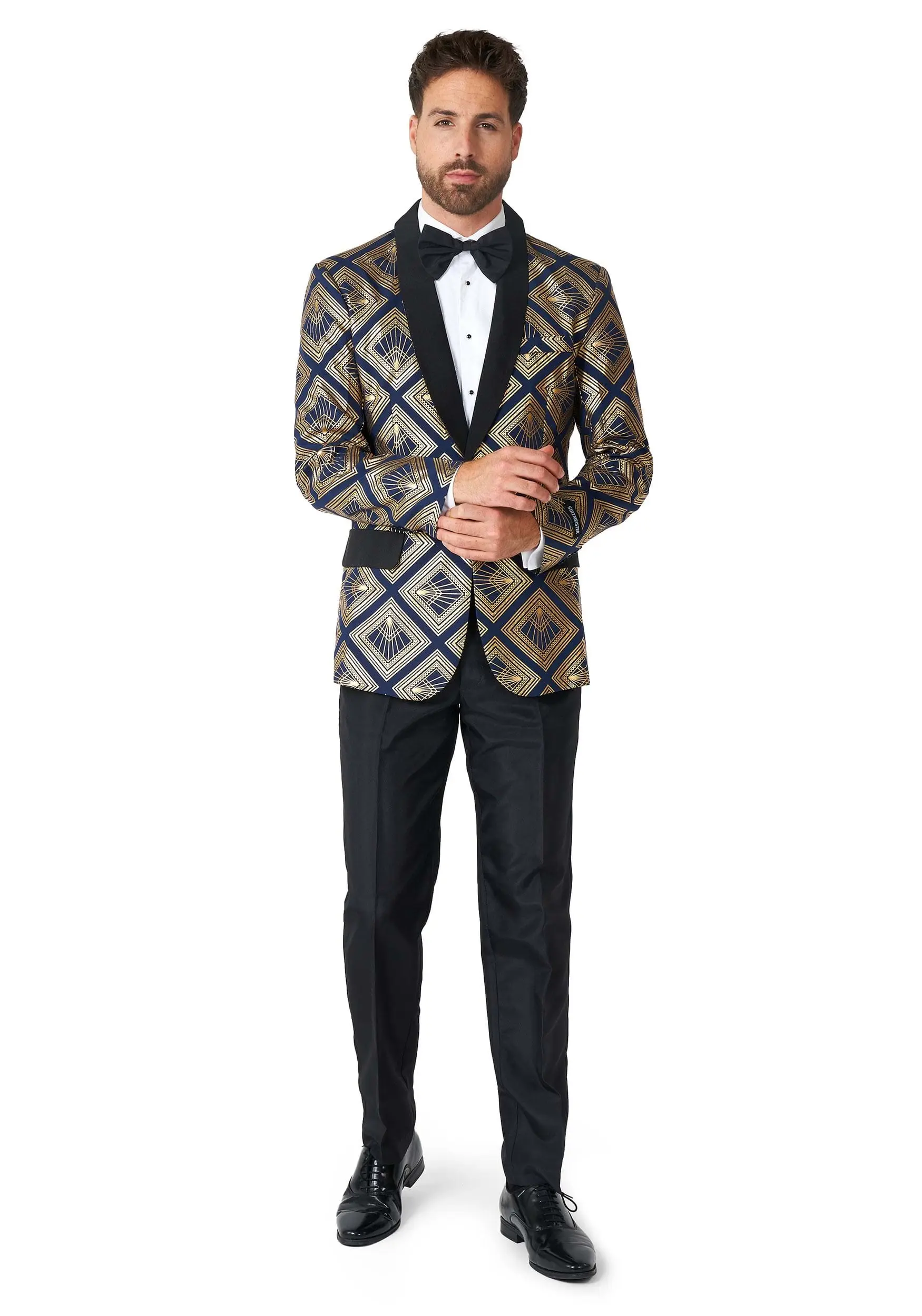 Opposuits Suitmeister Art Deco Deep Navy Suit 1 Opposuits Suitmeister Art Deco Deep Navy Suit