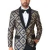 Opposuits Art Deco Suitmeister Deep Navy