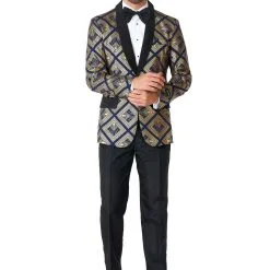 Opposuits Art Deco Suitmeister Deep Navy -wizard of oz costume shop suitmeister art deco deep navy alt 3
